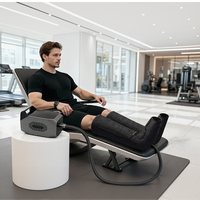 Beoka Air Wave 5-15 ℃   Bottes de compression froides pour mollets System Semiconductor, masseur de jambes, compresseur d'air pour massage des jambes, pour personnes âgées et sportifs