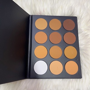 Top Selling HD Matte Pressed Powder Contour Palette Private Label <strong>Makeup</strong> Contouring Blush Palette - Product Image 5