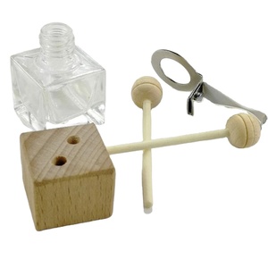 Bình Rỗng Trong Suốt 10Ml Đồ Trang Trí Treo Xe Hơi Bình Khuếch Tán Mùi Hương Làm Mát Không Khí Trong Nhà Hộp Đựng Nước Hoa Quà Tặng Cho Nữ - Product Image 3