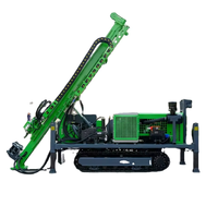 Foreuse géologique chenillée hydraulique complète à moteur diesel JY-600 avec engrenages et roulements, portable pour l'échantillonnage de carottage