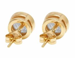 High Quality Genuine Lab Grown Diamond <b>Earrings</b> for Women Rose Gold <b>Rhodium</b> Plated Trendy IGI Certified for Wedding Parties - Product Image 5