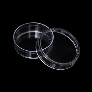Grosir plastik sekali pakai 100mm * 20mm piring budaya tisu sel piring disterilkan 100mm Petri Dish untuk Lab - Product Image 2