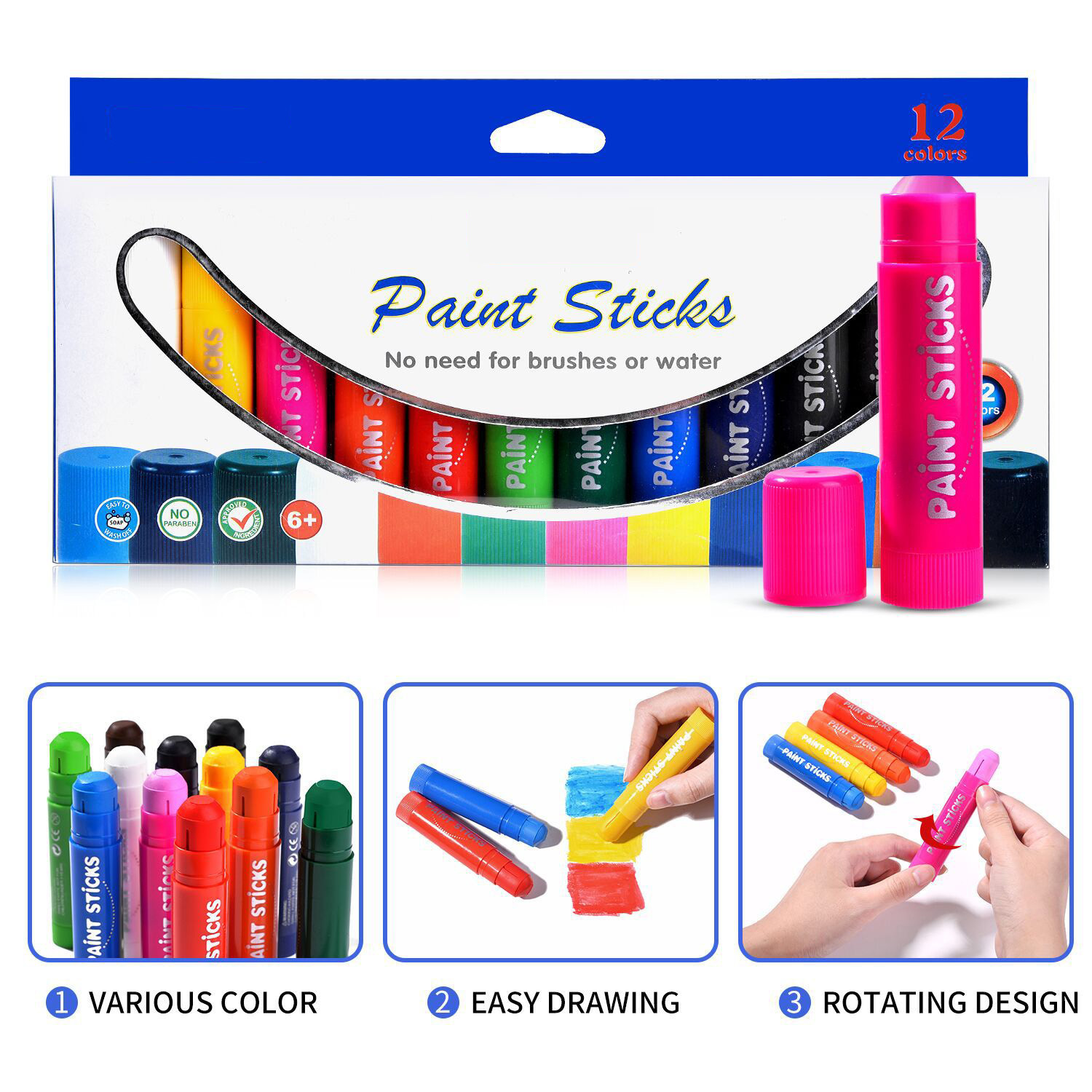 12 couleurs