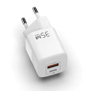 35W Điện Thoại Di Động Bộ Sạc USB-A Loại C Gan Sạc Du Lịch Nhanh Chóng Tường Bộ Sạc Adapter Đối Với <span class=keywords><strong>iPhone</strong></span> Samsung Đồng Hồ Tai Nghe Bluetooth - Product Image 1