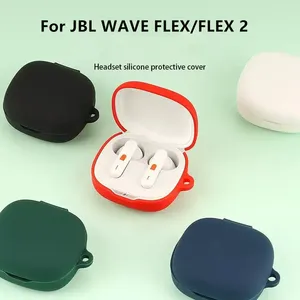 Étui pour écouteurs Dsty WAVE <span class=keywords><strong>FLEX</strong></span>/<span class=keywords><strong>FLEX</strong></span> 2, couleur unie, en silicone souple antichoc, moule privé, accessoires - Product Image 3