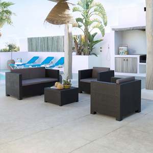 Conjunto de Jardín con Almacenamiento - Sofá y Mesa Diva Comfort con Almacenamiento, Hechos con Plástico Reciclado - Product Image 2