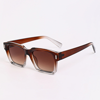 LBA S2611 Lunettes de soleil polarisées en acétate de haute qualité, design de luxe, forme carrée, logo personnalisé, vente en gros, pour hommes et femmes
