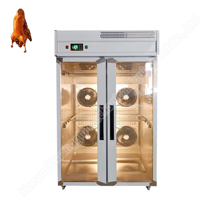 Duck Display Drying Cabinet Meat Dry Aging Fridge Cabinet Machine Three Door Air Drying Cabinet