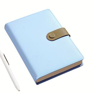 Waterproof <b>A5</b> Business Style Hardcover Diary Journal Planners 100 Sheets Stationery <b>Notepad</b> Silk Screen Printing Plastic Cover - Product Image 1
