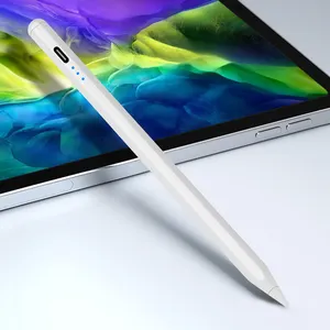 Pena Stylus Tablet, untuk Ipad 10.2 2020 2019 iPad Air 4 10.9 Palm Rejection dengan Kapasitif Layar Sentuh Pena Pensil