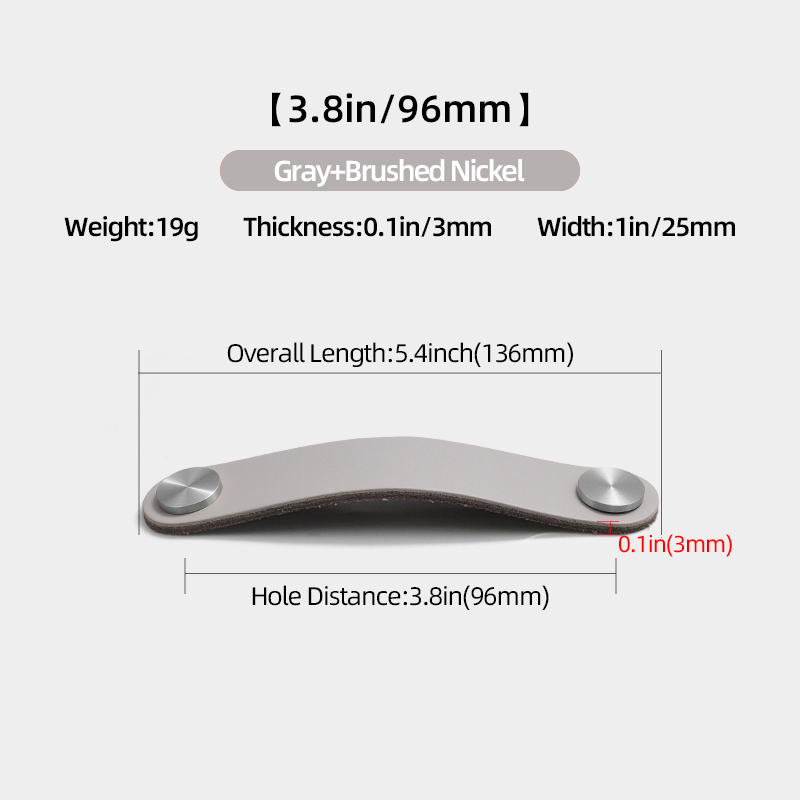 96Gris+Níquel cepillado