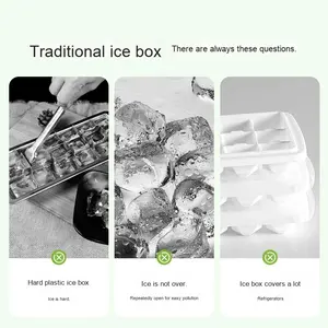 Petits bacs à glace jetables en PE auto-scellants de qualité alimentaire pour la fabrication de boîtes à glace aux fruits de la passion Sacs à glace jetables faits <span class=keywords><strong>maison</strong></span> - Product Image 4