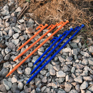 Piquets de tente épais et colorés pour l'extérieur, 20 cm, en PP, pour le camping et la plage - Product Image 5
