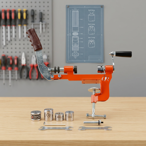 Horizontal Positions Steel Shot Shell Hunting Lights Reloading <b>Crimp</b> Equipment 12 Caliber Vise Type Cartridge Filling <b>Set</b> 6X - Product Image 5