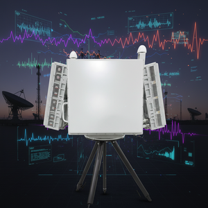 X-Band AESA 3D laagvlucht drone detectieradar met 500-doelwit tracking (vierzijdige array) CNC-gefreesde draad-EDM - Product Image 3