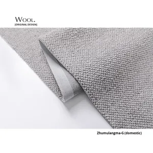 Tappeto in Lana per <span class=keywords><strong>Soggiorno</strong></span> e Camera da Letto, Tinta Unita, Lusso Minimalista, Alta Qualità, Copertura Completa, Grande, Spesso, Antiscivolo - Product Image 6