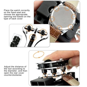 Kit de Herramientas para Reparación de Relojes de 148 Piezas, Abrecajas, Prensa para Cajas Traseras, Accesorios para Reparación y Reemplazo de Baterías - Product Image 3