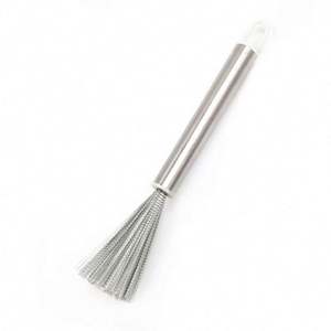 Kitchen Stainless Steel <b>Cleaning</b> <b>Brush</b> Long Handle Utensil Scrubber Anti-Rust Stainless Steel Kitchen Special <b>Brush</b> Pot Tool - Product Image 6