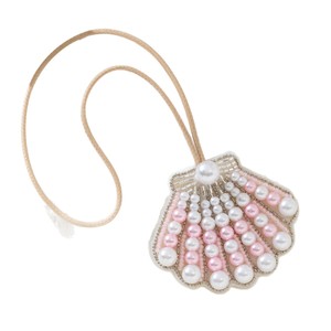 Pendentif Coquillage Rose Extravagant Modèle Seiko Bijoux Design Raffiné Bohème pour Fiançailles, Pendentif Bouteille d'Eau Naturelle - Product Image 6