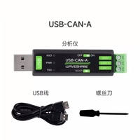 Adaptor Analisa Bus CAN USB WaveShare dengan Baud Rate Kustom, Berbagai Mode Operasi, Berbasis STM32 untuk Komunikasi dan Jaringan
