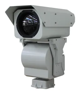 الدفاع عن الحدود طويلة المدى PTZ IP كاميرا حرارية