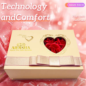 Aiersha <span class=keywords><strong>Set</strong></span> Regalo Erotico di Lusso per San Valentino con Collana Vibrante in Silicone e Lega di Alluminio 100% Impermeabile - Product Image 3