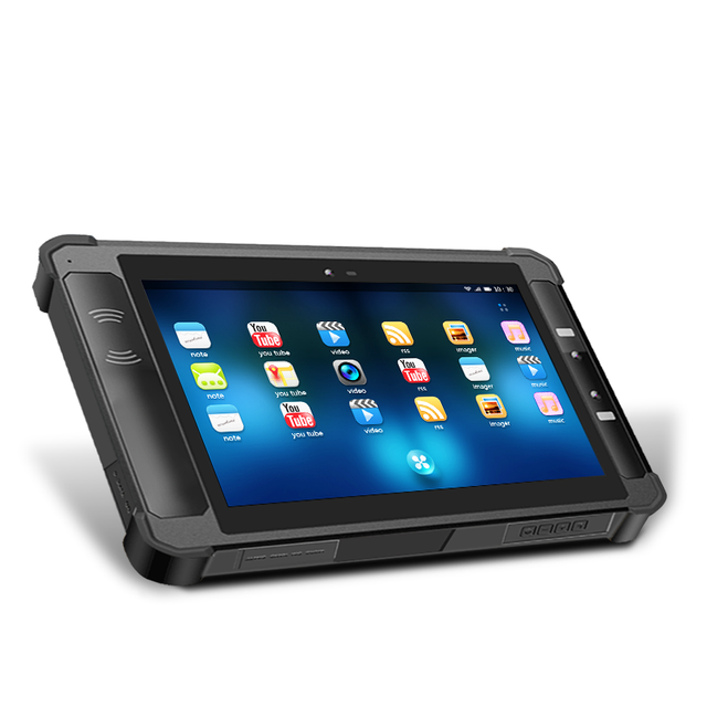 Custom Android 4G LTE Rugged Tablet 2GB RAM 8GB ROM Waterproof IP67 Industrial PC 1000 Nit for Business Use
