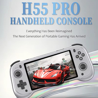 Nouvelle console de jeu portable H55 Pro, écran 5,5 pouces, WiFi, rétro, 15000 jeux, lecteur de jeux pour PSP