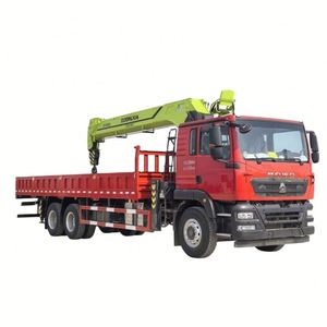 รถบรรทุกติดเครน Sinotruk TX 6x4 พร้อมบูม Zoomlion 14 ตัน 5 ท่อน ครบชุดสำหรับงานวิศวกรรมสะพาน - Product Image 1
