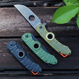 Độ cứng cao <span class=keywords><strong>Fidget</strong></span> Spinner xoay thép không gỉ hoang dã sinh tồn ngoài trời cắm trại gấp tự vệ Bỏ Túi dao - Product Image 2