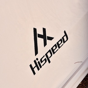 <span class=keywords><strong>Tenda</strong></span> Teepee per Adulti HISPEED, Triangolare <span class=keywords><strong>Bianca</strong></span> 2x2m, per 2 Persone, Portatile, Impermeabile, in <span class=keywords><strong>Cotone</strong></span> Rinforzato - Product Image 5