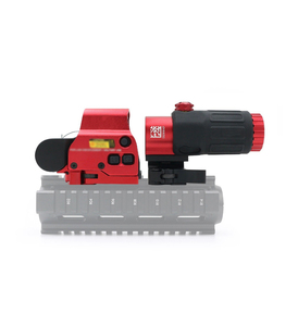 558g33 chấm đỏ kết hợp tầm nhìn 3x Độ phóng đại quang học Rollover phát hành nhanh gắn kết 20mm tiêu chuẩn đóng gói tùy chỉnh - Product Image 4