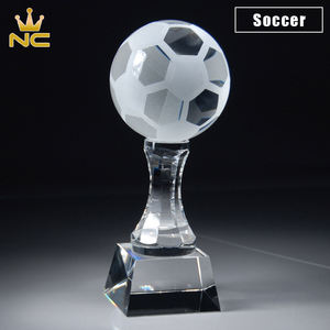 फुटबॉल फुटबॉल गोल्फ टेनिस बेसबॉल खेल गेंद क्रिस्टल बास्केटबॉल ट्रॉफी - Product Image 2
