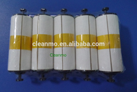 Kit de nettoyage à base d'adhésif d'imprimante de tête d'impression rouleau de nettoyage pour imprimante Zebra P100i 105912-003/Javeling CLNRLRJ8