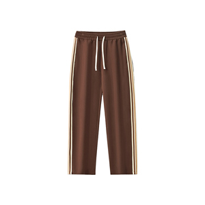 Automne hiver décontracté jambe large 340G pantalon droit à cordon Streetwear transfrontalier - Product Image 1
