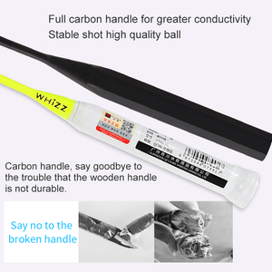 Y5Y6 whizz offensiva tipo di lettore completa in fibra di carbonio oem <span class=keywords><strong>racchetta</strong></span> <span class=keywords><strong>da</strong></span> <span class=keywords><strong>badminton</strong></span> - Product Image 2