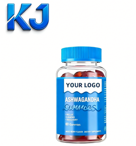 Gomitas de <span class=keywords><strong>Ashwagandha</strong></span> KSM-66 sin Azúcar para Adultos, con Maca, Sabores Naturales de Frutas, Bajas en Azúcar, Mejoran la Memoria y el Sueño - Product Image 1