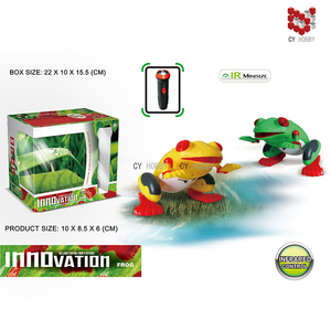 Juguete de marionetas de rana eléctrica con control remoto, características de ojos brillantes y sígueme para trucos - Product Image 4