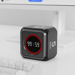 Cube 5 10 25 45 phút kỹ thuật số xoay trọng lực trực quan nhà bếp đếm ngược Pomodoro cà chua sinh viên Kid nghiên cứu thời gian hẹn giờ đồng hồ bấm giờ - Product Image 3