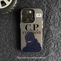 Étui de téléphone élégant et design Moni pour 12/13/Mini/XR/XS/11/14/15/16 Pro Max, design en pierre d'Islande CP, peinture UV multicolores