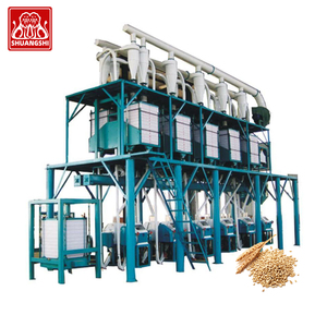 Projet clé en main de moulin à farine de blé commercial de 300 TPD et 400 tonnes, machines de mouture de maïs et de teff - Product Image 2