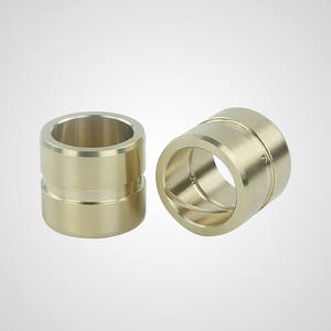 <span class=keywords><strong>CuSn12</strong></span> Palier Coulissant C93800 Bride Lubrifiant Douille Industries de la Construction Rainures À Huile Coulée Bronze Manchon Du Bushing - Product Image 4