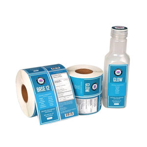 스킨 케어 향수 립스틱 치약 테스트 용 <span class=keywords><strong>Cypionate</strong></span> 항아리 용 맞춤형 로고 스티커 라벨-바이알에 포장 - Product Image 3