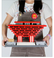 Robusto Kit de Construcción de Ingeniería MOC, Grandioso Juego de Bloques de Construcción de Estructuras de Arte Moderno de 3049 Piezas, Medieval para Niños, para Exhibición