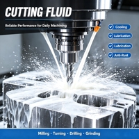 Fluide de coupe semi-synthétique à faible mousse, liquide de refroidissement CNC stable pour fonte
