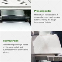 Petit mini croissant électrique automatique formant la machine de maison de roulement pour De Croissant