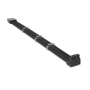 角度600W 12VHPWRメス延長ケーブル35cm 90度RTX4080 4090Ti 5.0 12 + 4ピン/16ピンPCIE 5.0アダプターケーブル - Product Image 5