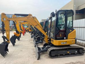 Mini-excavatrice XE35U neuve, 3,5 tonnes, moteur Yanmar, carrosserie compacte pour chantiers étroits. Adapté pour le creusement de fossés. - Product Image 1