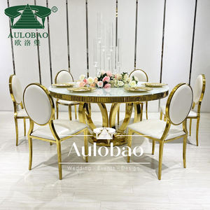 Chaise en métal d'acier inoxydable de mariage de restaurant de dîner d'inventaire d'usine - Product Image 4