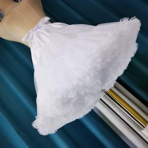 Jupes longues en tulle brodées écologiques blanches en gros pour robes <span class=keywords><strong>de</strong></span> demoiselles d'honneur et jupes <span class=keywords><strong>de</strong></span> mariage Lolita - Product Image 3